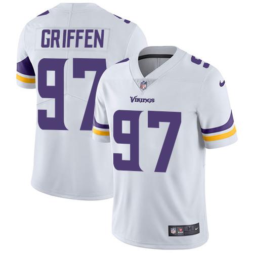 Men 2019 Minnesota Vikings #97 Griffen white Nike Vapor Untouchable Limited NFL Jersey->minnesota vikings->NFL Jersey